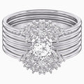 MOONSUN:RING SET 5 CZWH/RHS 2 55