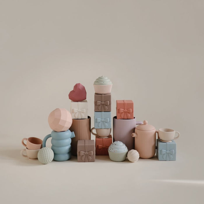 Mushie - Mix & Match Present Toy - Mabel & Fox