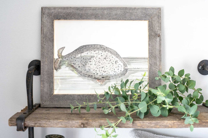 Natural Weathered Grey Picture Frame | 12"x18"