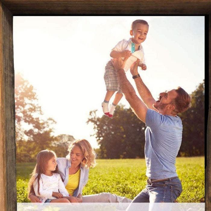 Natural Weathered Grey Wood Picture Frame | 16"x20"