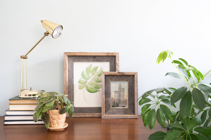 Natural Weathered Grey Wood Picture Frame | 16"x20"