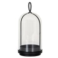 Nysa Large Candle Holder With Glass Cloche