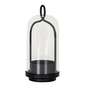 Nyx Medium Candle Holder With Glass Cloche