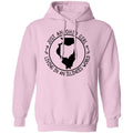 Ohio Girl In Illinois World Hoodie - Hoodie Teezalo