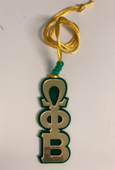 Omega Phi Beta Acrylic Tiki
