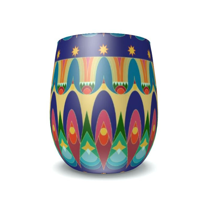 Our Sacred Temples Globe Glass | Afrocentric Decor