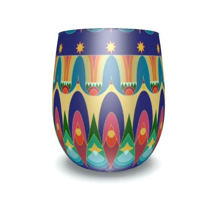 Our Sacred Temples Globe Glass | Afrocentric Decor