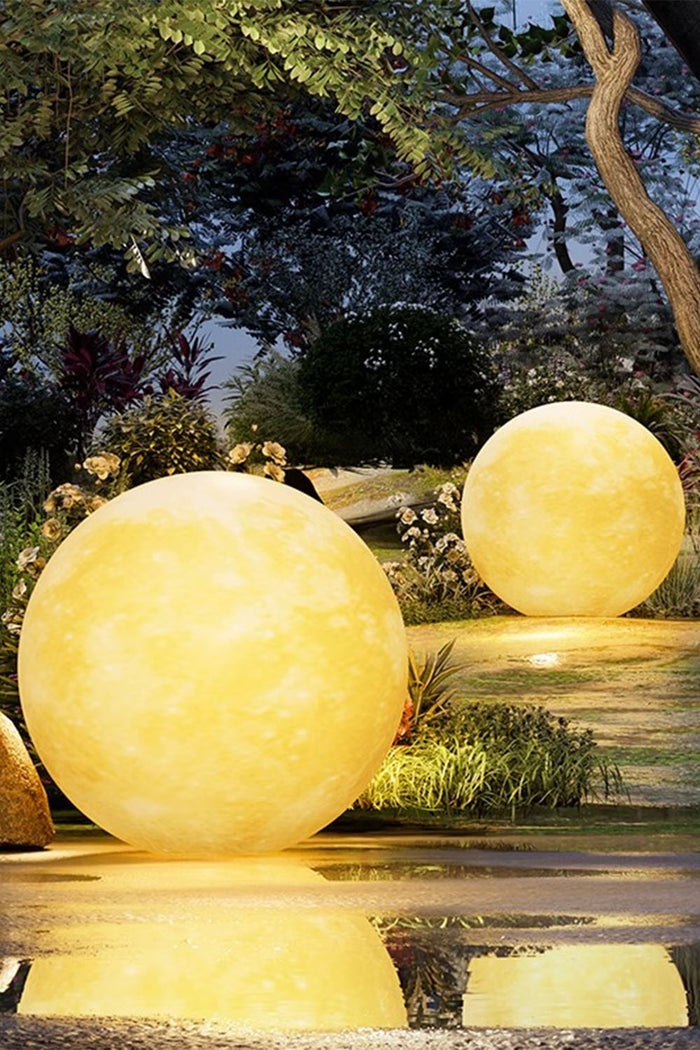Outdoor Moon Floor Lamp - view 7 | SamuLighting