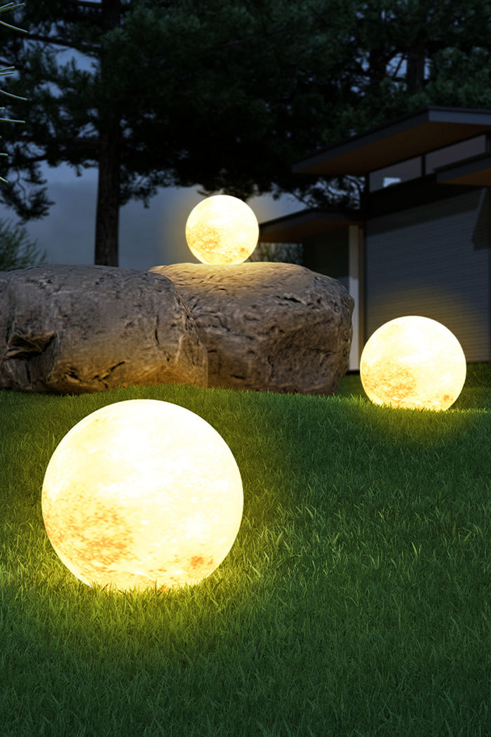 Outdoor Moon Floor Lamp - view 8 | SamuLighting