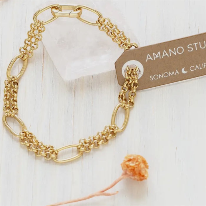 Oval Link Chain Bracelet