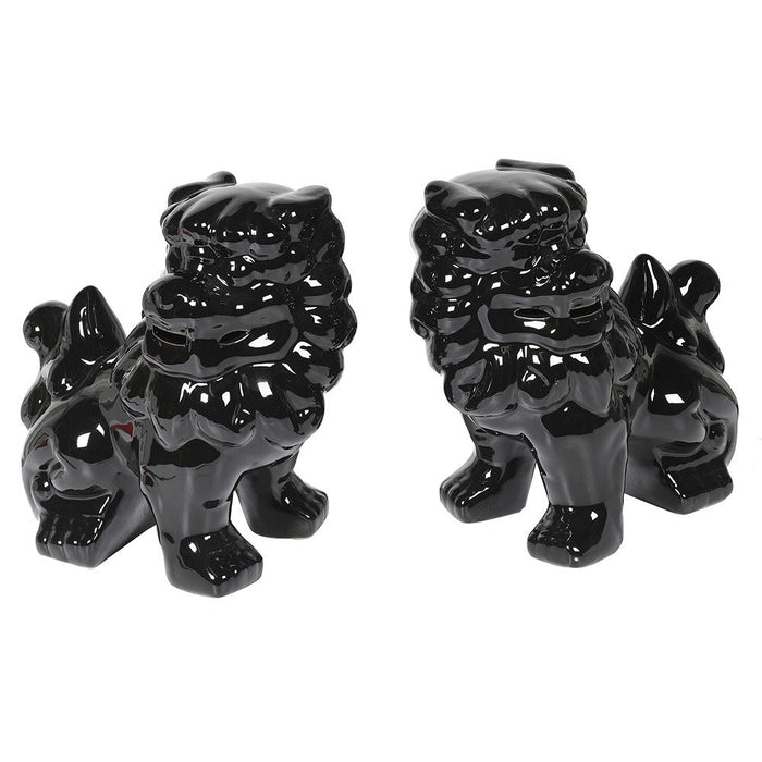 Pair of Glazed Foo Dogs