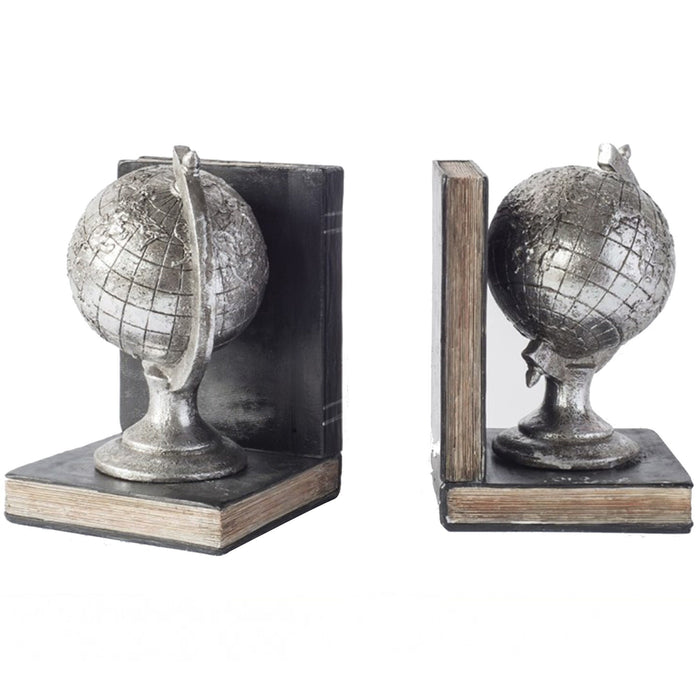 Pair of Globes Bookends