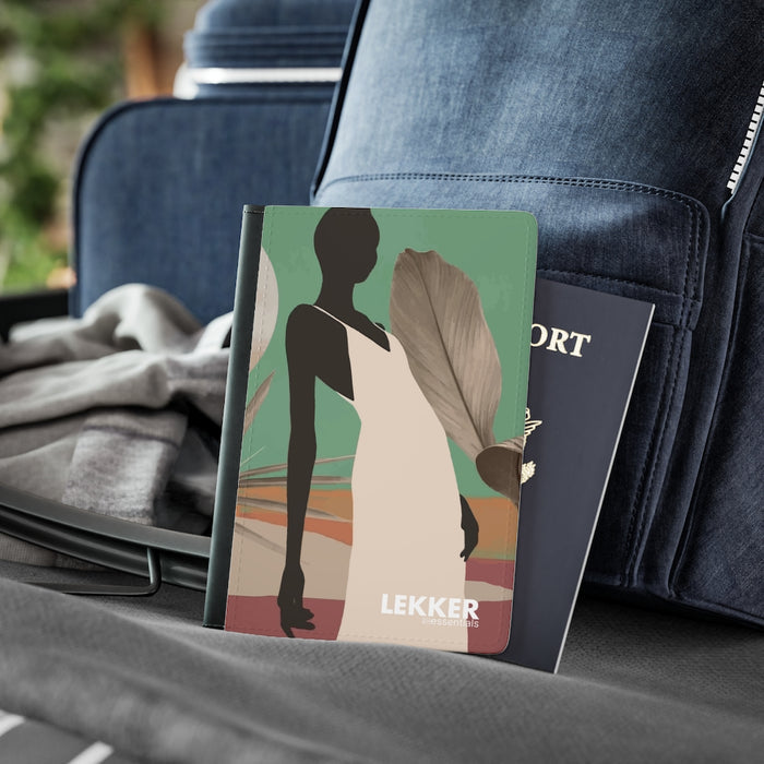 Pastel African Woman Passport Cover