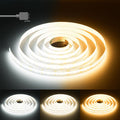 PAUTIX 24V CCT COB LED Strip Lights, 32.8ft/10m