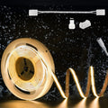 PAUTIX 24V COB LED Strip Lights, 32.8ft/10m Dimmable 3000K,IP65 Waterproof