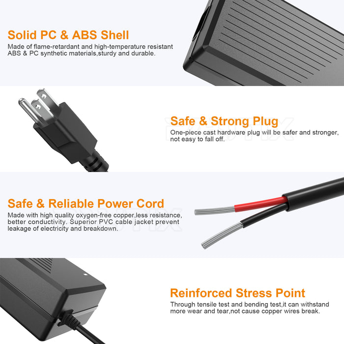 PAUTIX 24V DC Power Supply Adapter 24Volt 10.4A 250W Output