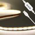PAUTIX 5V USB COB LED Strip Lights, 6.56ft/2m 4000K,640LEDs