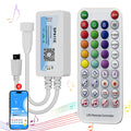 PAUTIX SP611E Bluetooth Music Pixel LED Smart Controller Kit,for Addressable RGB LED Strip with Smart IC