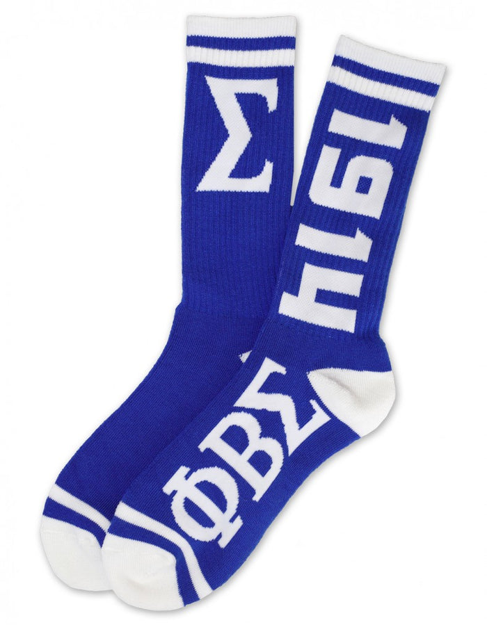 Phi Beta Sigma Socks