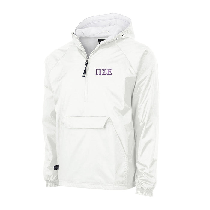Pi Sigma Epsilon Flannel Lined Windbreaker - Letters