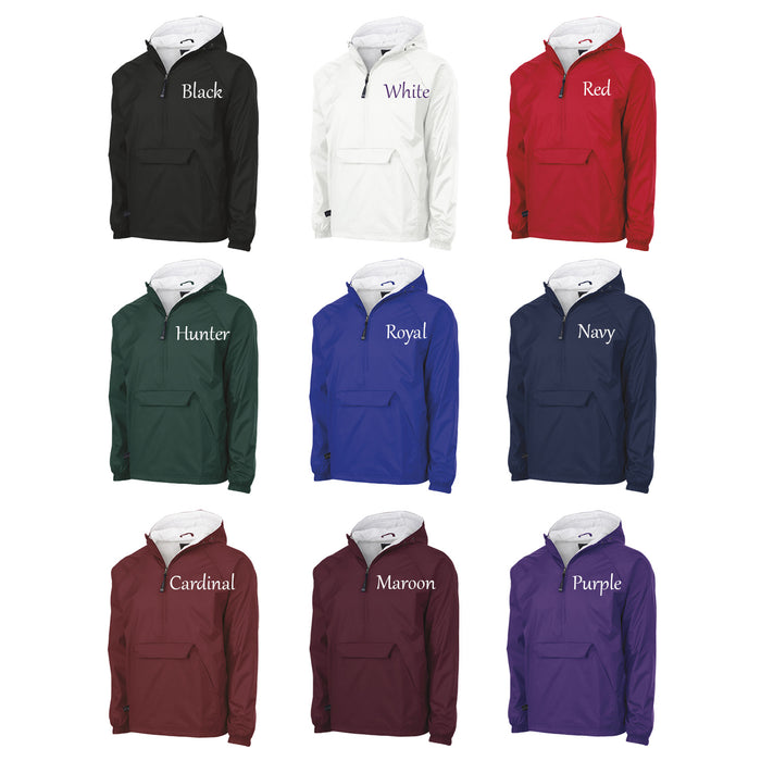 Pi Sigma Epsilon Flannel Lined Windbreaker - Letters