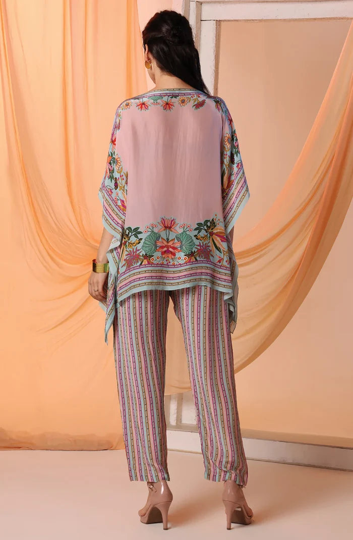 Pink Arani Kafan Set