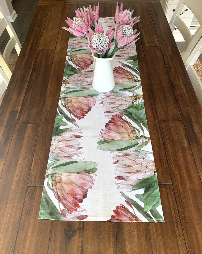 Protea Trio Table Runner