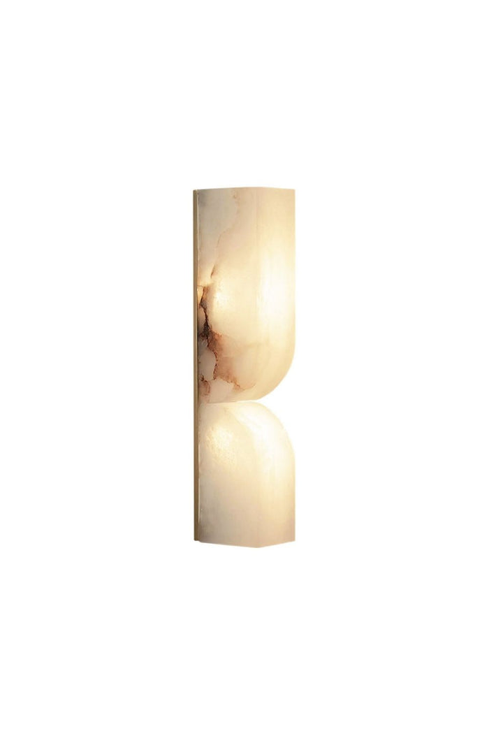 Rectangular Alabaster Essence Wall Sconce | SamuLighting