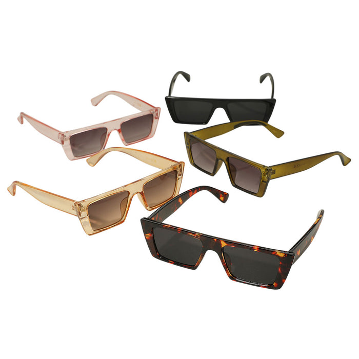Retro Inspired Rectangle Sunglasses