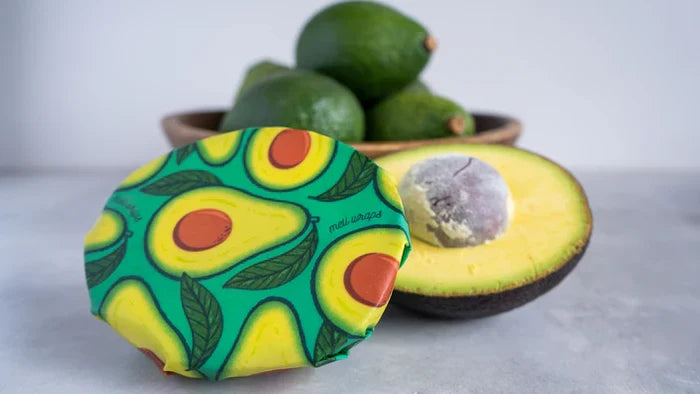 Reusable Beeswax Food Wraps Variety 4-Pack
