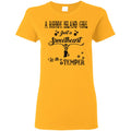 Rhode Island Girl Just A Sweetheart With A Temper T-shirt - T-shirt Teezalo