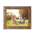 Rustic Farmhouse Brown Wood Frame | 12"x16"