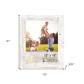 Rustic Farmhouse White-Wash Wood Frame | 12"x18"