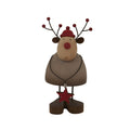 Rustic Reindeer With Star Decoration