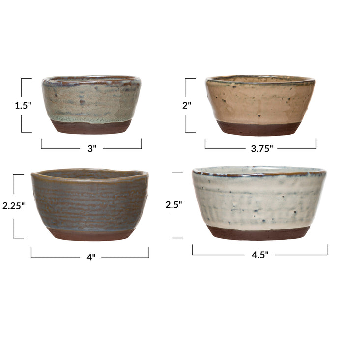 Rustic Stoneware Bowls- (choose from 4 sizes)