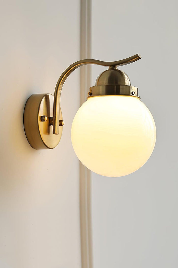 Ryttenberg Globe Wall Lamp - view 3 | SamuLighting
