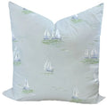 Sailboats for Pearce Custom Pillow