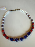 Salute Short Beaded Necklace