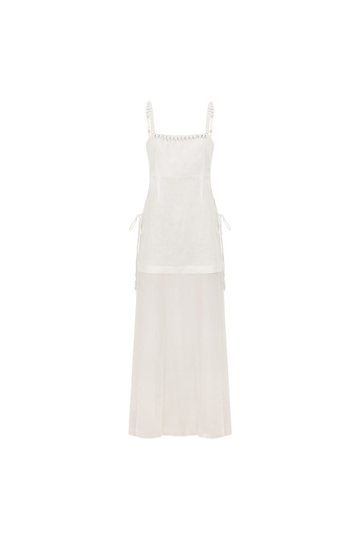 SAMPLE-Catalana Dress - White