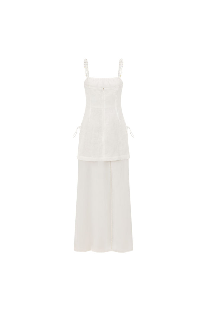 SAMPLE-Catalana Dress - White