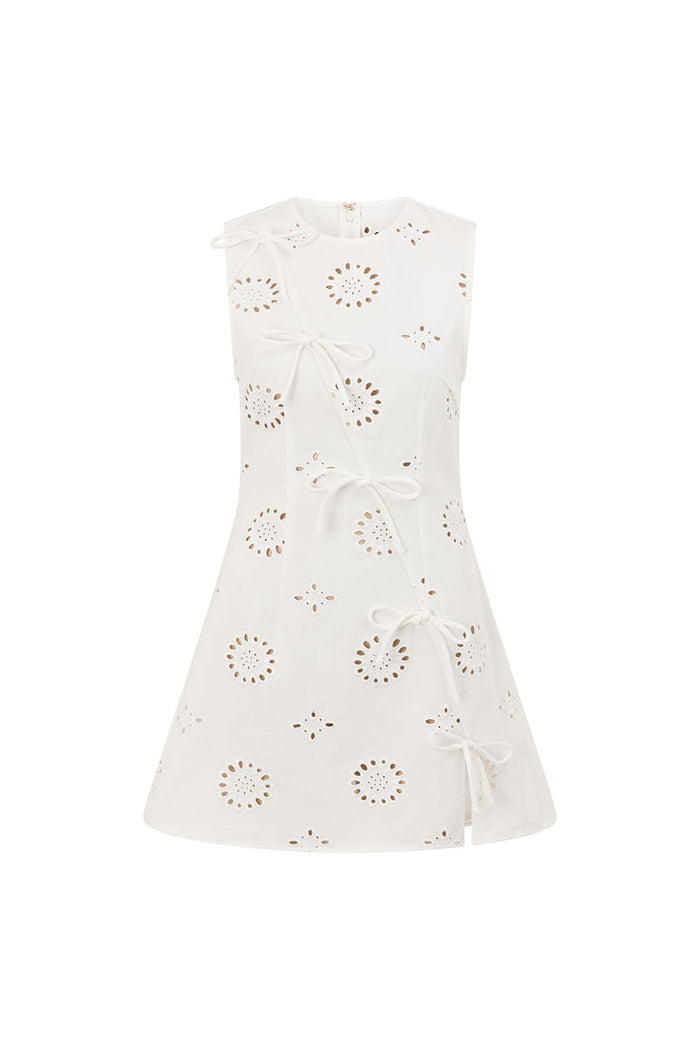 SAMPLE-Kapri Dress - Broderie