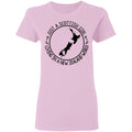G500L Gildan Ladies' 5.3 oz. T-Shirt / Light Pink / S