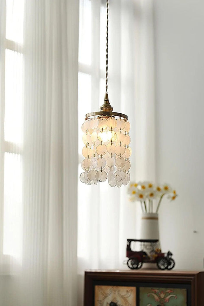 Shell Pendant Light - view 2 | SamuLighting