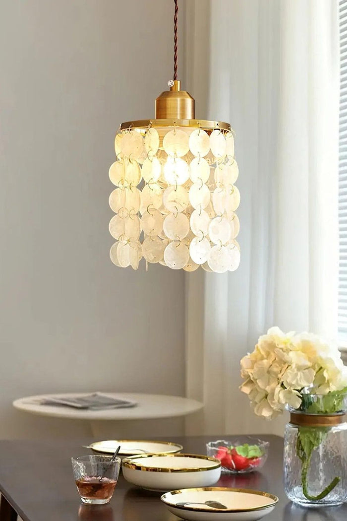 Shell Pendant Light - view 3 | SamuLighting