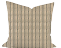 Shell Stripe in Surf Custom Pillow
