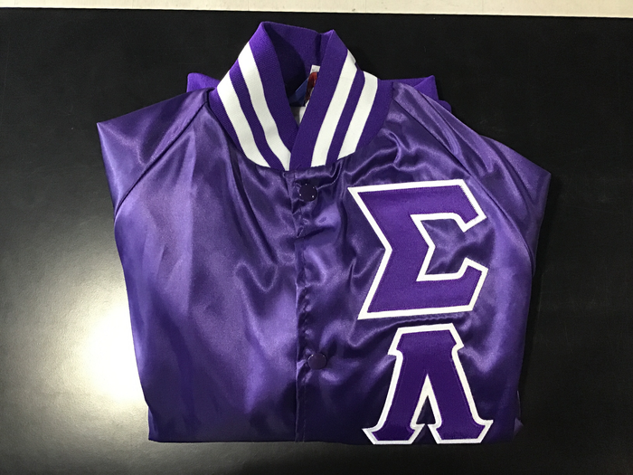 Sigma Lambda Beta Satin Jacket