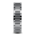 Silver Link Butterfly Band - Prague Deluxe showcasing a polished and brushed stainless steel men's bracelet with bold, luxury design details from Ralph Christian.