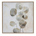 Silvra Hand Painted Canvas In Frame