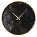 Black-marble-effect-clock