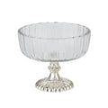 Small Fluted Glass Display Bowl